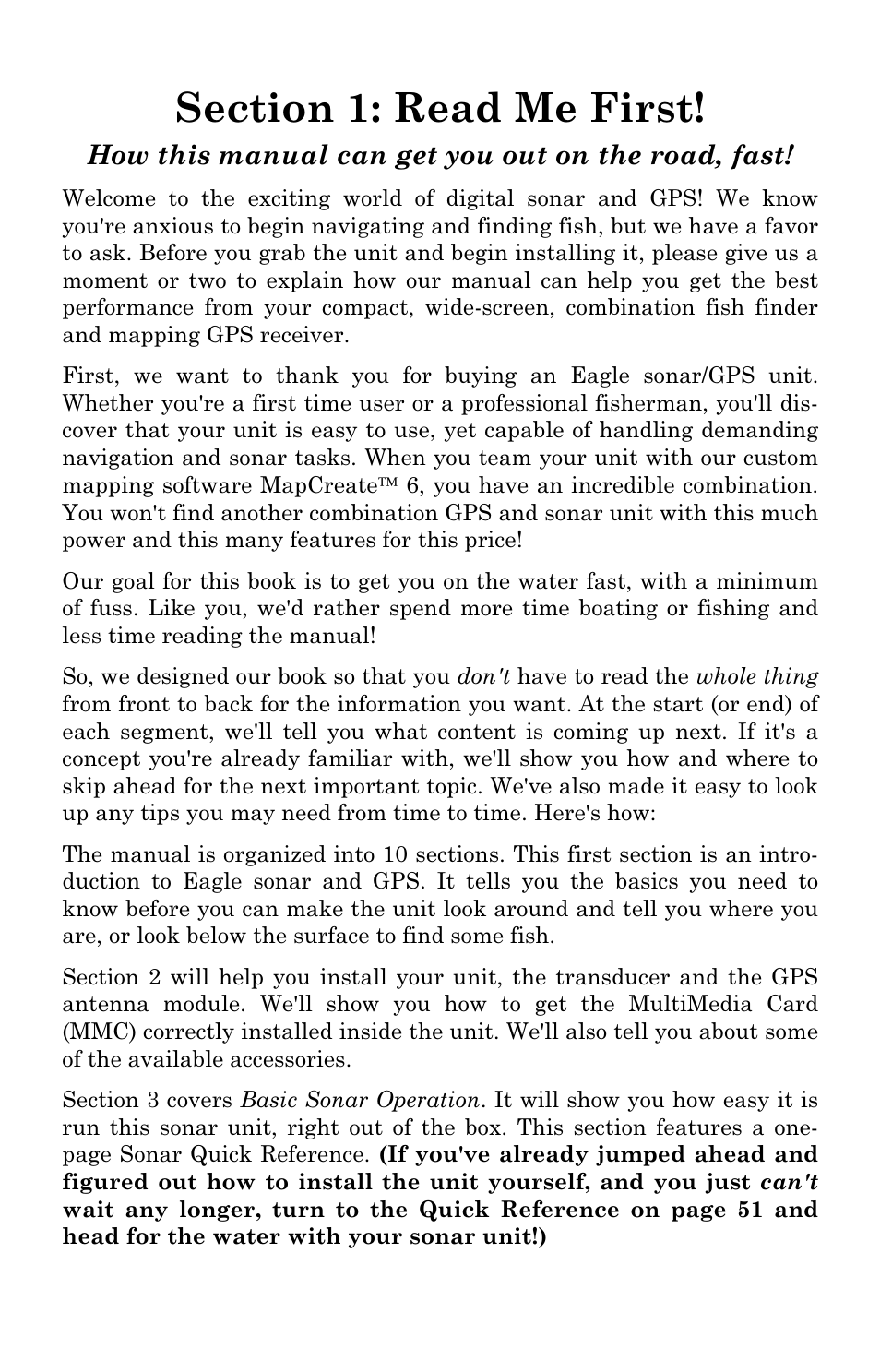 Eagle Electronics FishElite User Manual | Page 9 / 204