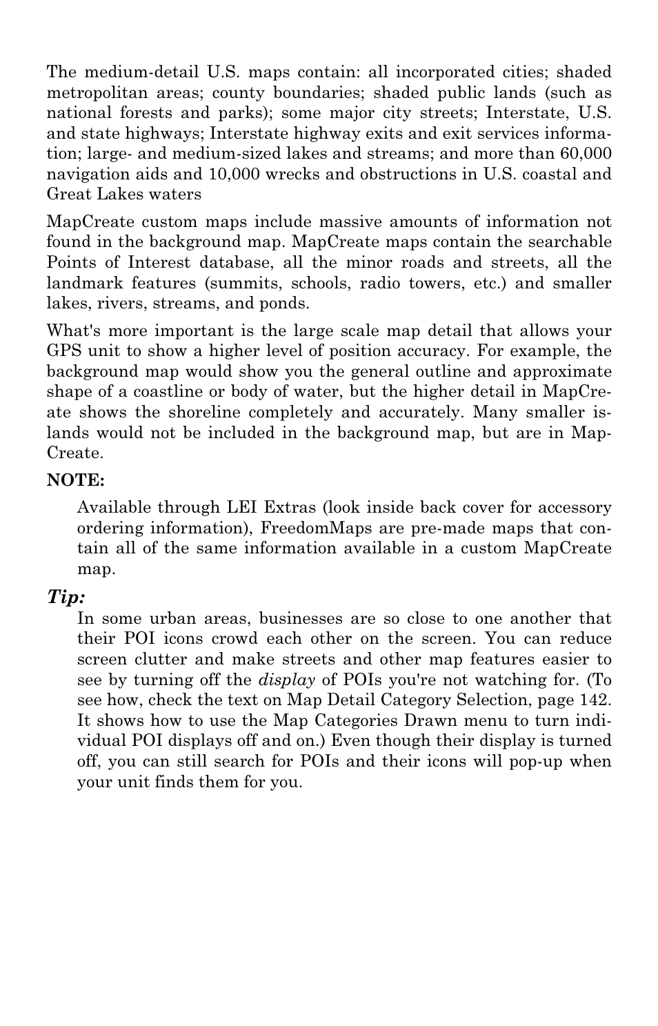 Eagle Electronics SeaCharter 502cDF User Manual | Page 102 / 196