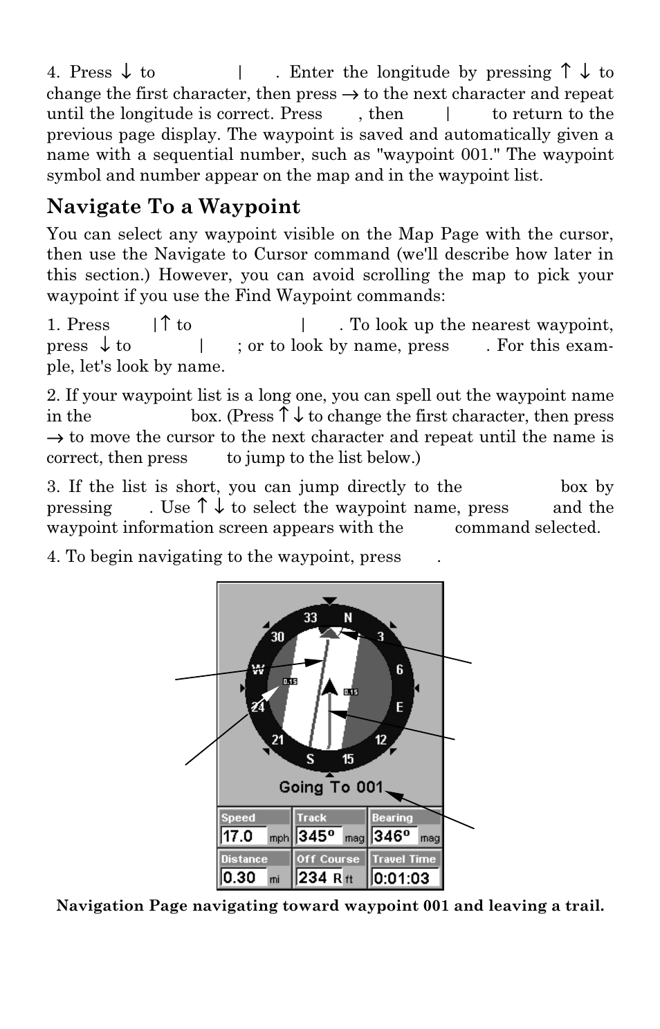 Navigate to a waypoint | Eagle Electronics SeaCharter 502cDF User Manual | Page 113 / 196