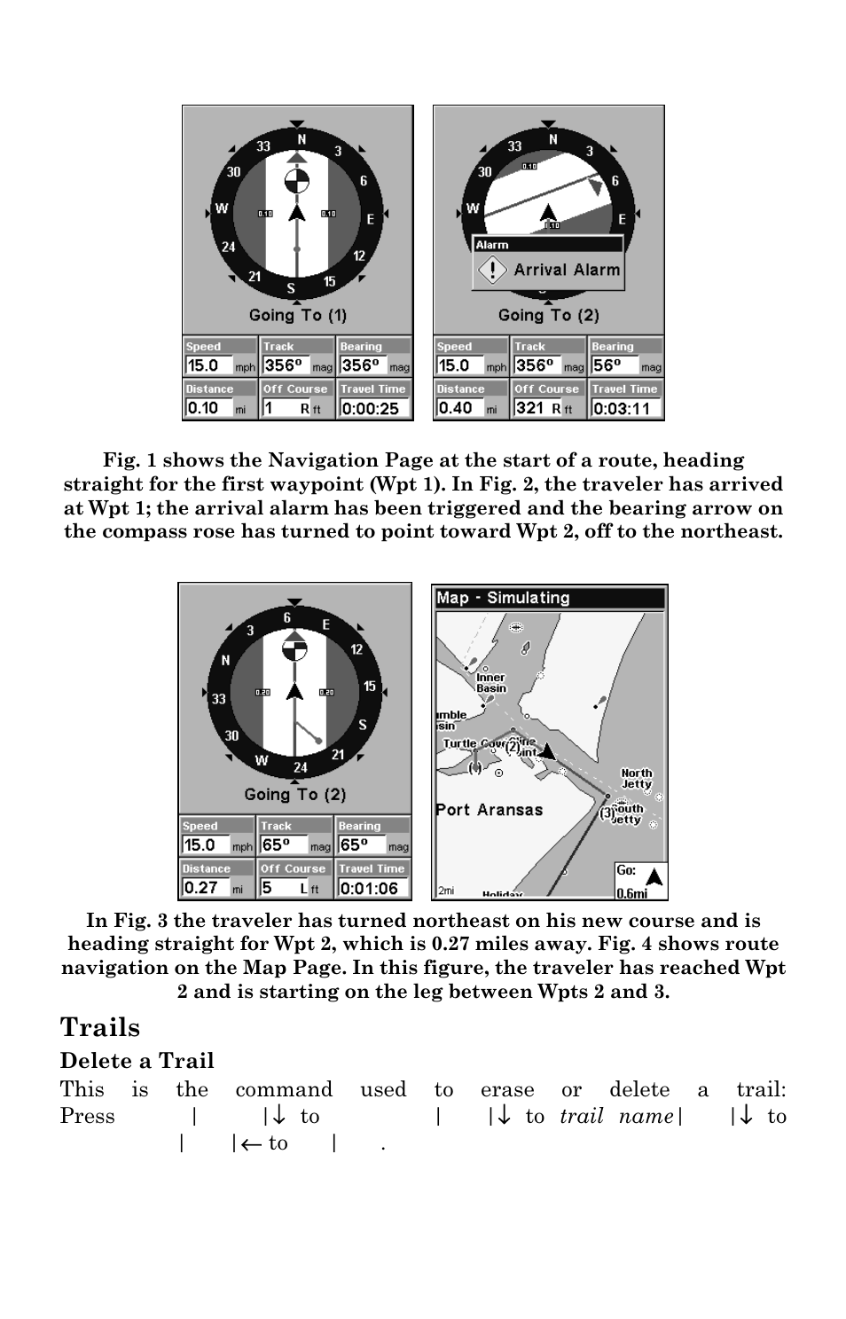 Trails | Eagle Electronics SeaCharter 502cDF User Manual | Page 133 / 196