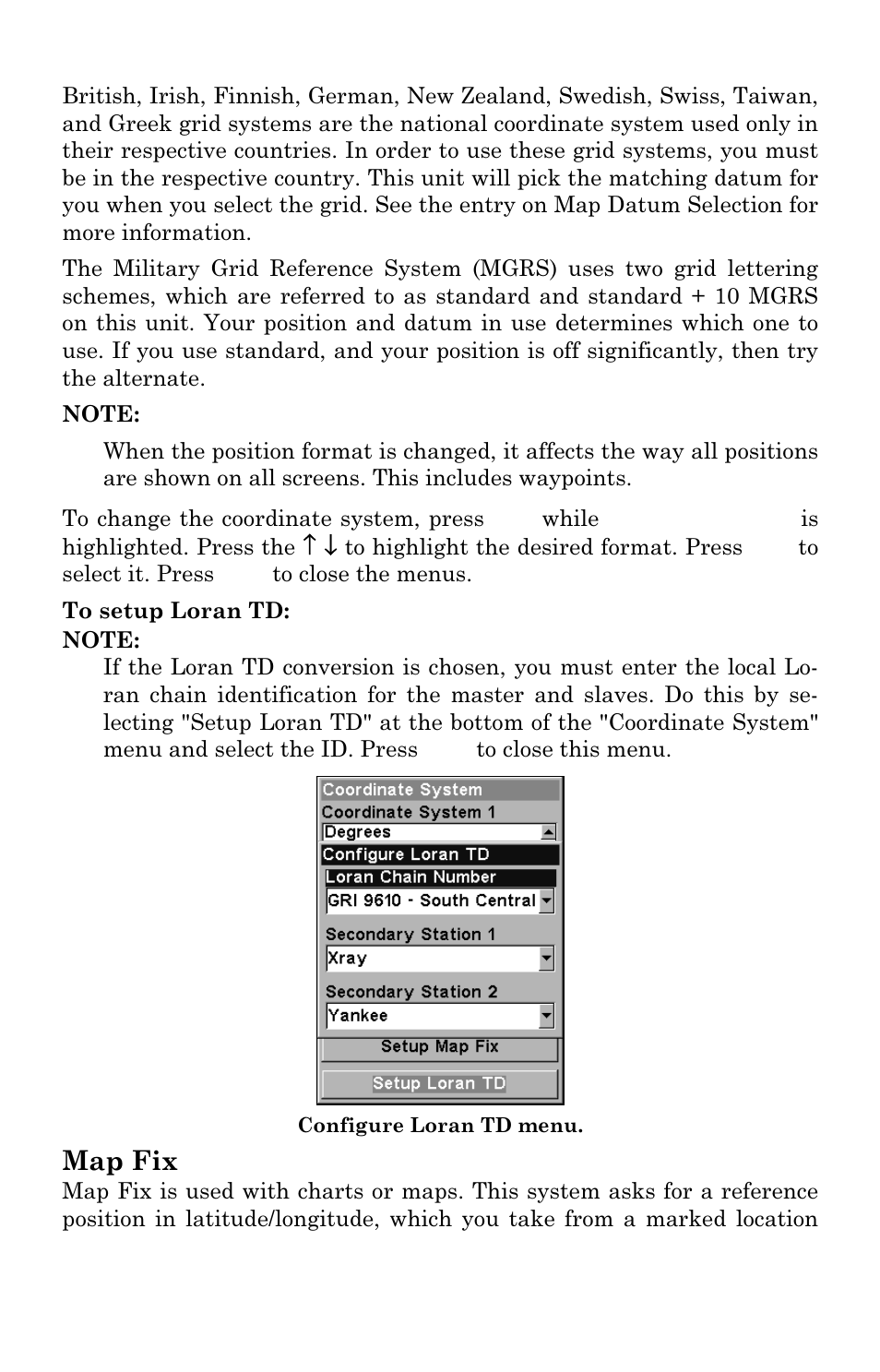 Map fix | Eagle Electronics SeaCharter 502cDF User Manual | Page 143 / 196