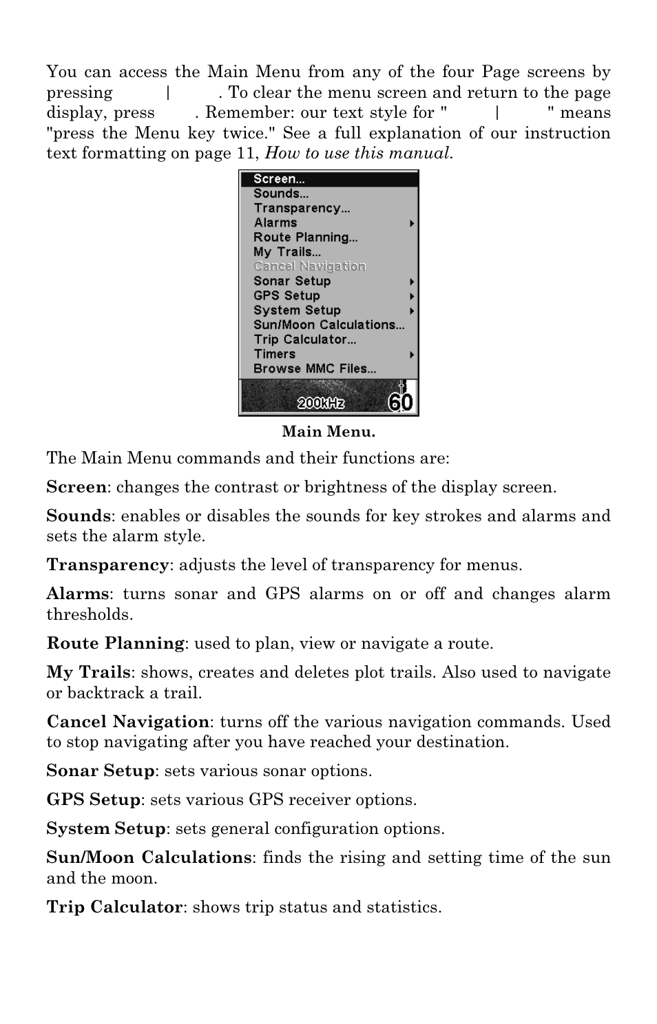 Eagle Electronics SeaCharter 502cDF User Manual | Page 49 / 196