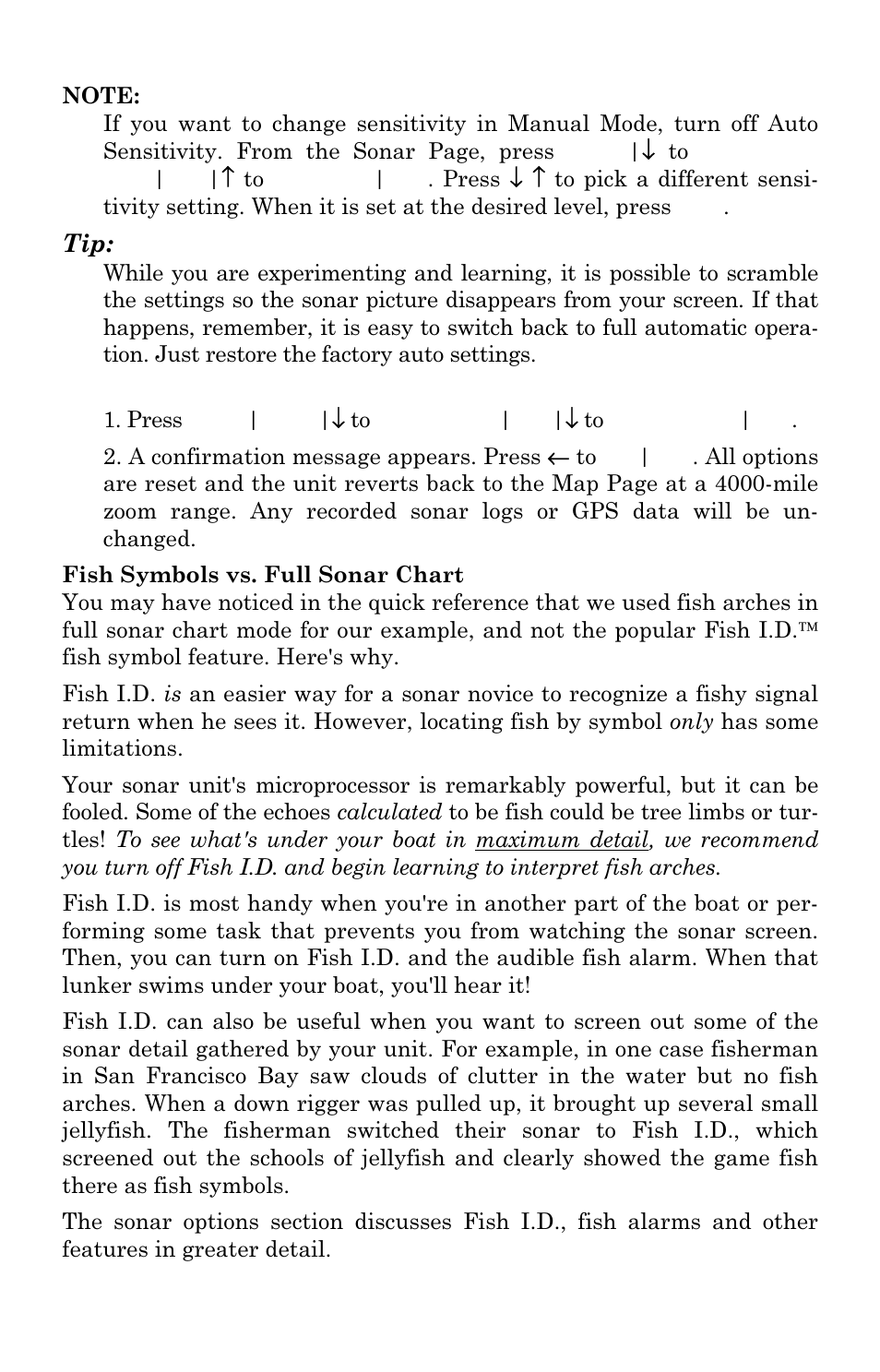 Eagle Electronics SeaCharter 502cDF User Manual | Page 58 / 196