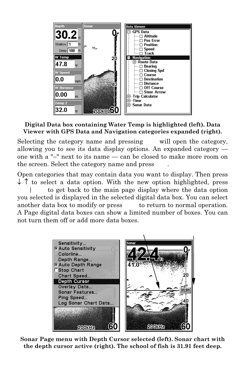 Eagle Electronics SeaCharter 502cDF User Manual | Page 66 / 196