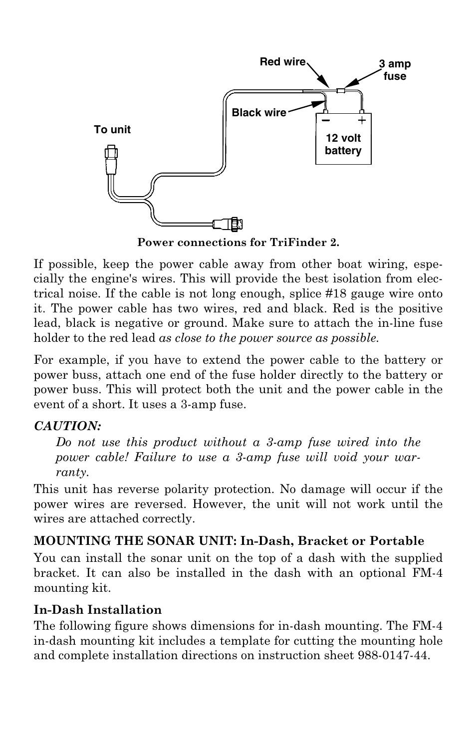 Eagle Electronics TRIFINDER 2 User Manual | Page 18 / 56