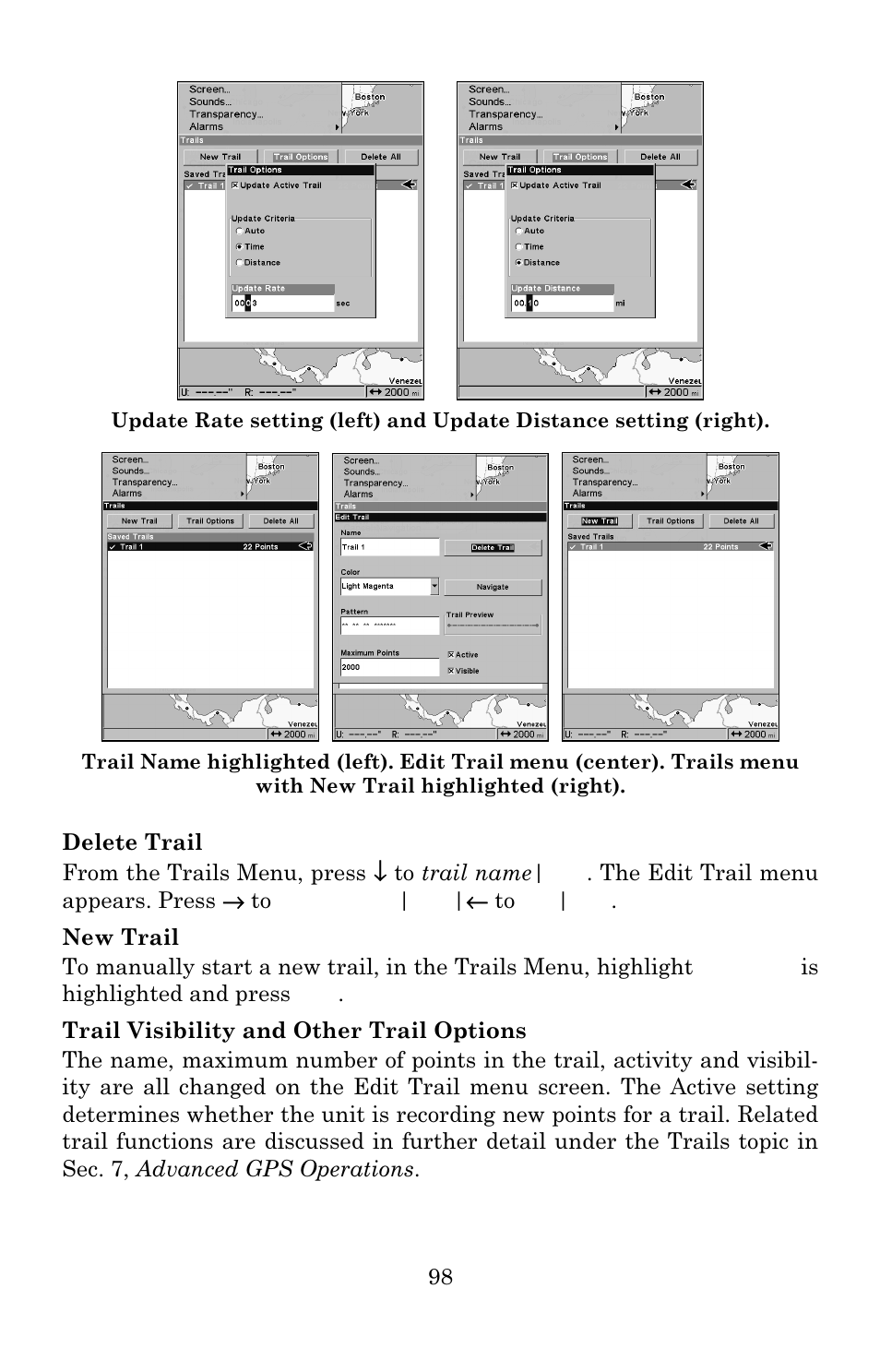 Eagle Electronics IntelliMap 640C User Manual | Page 104 / 136