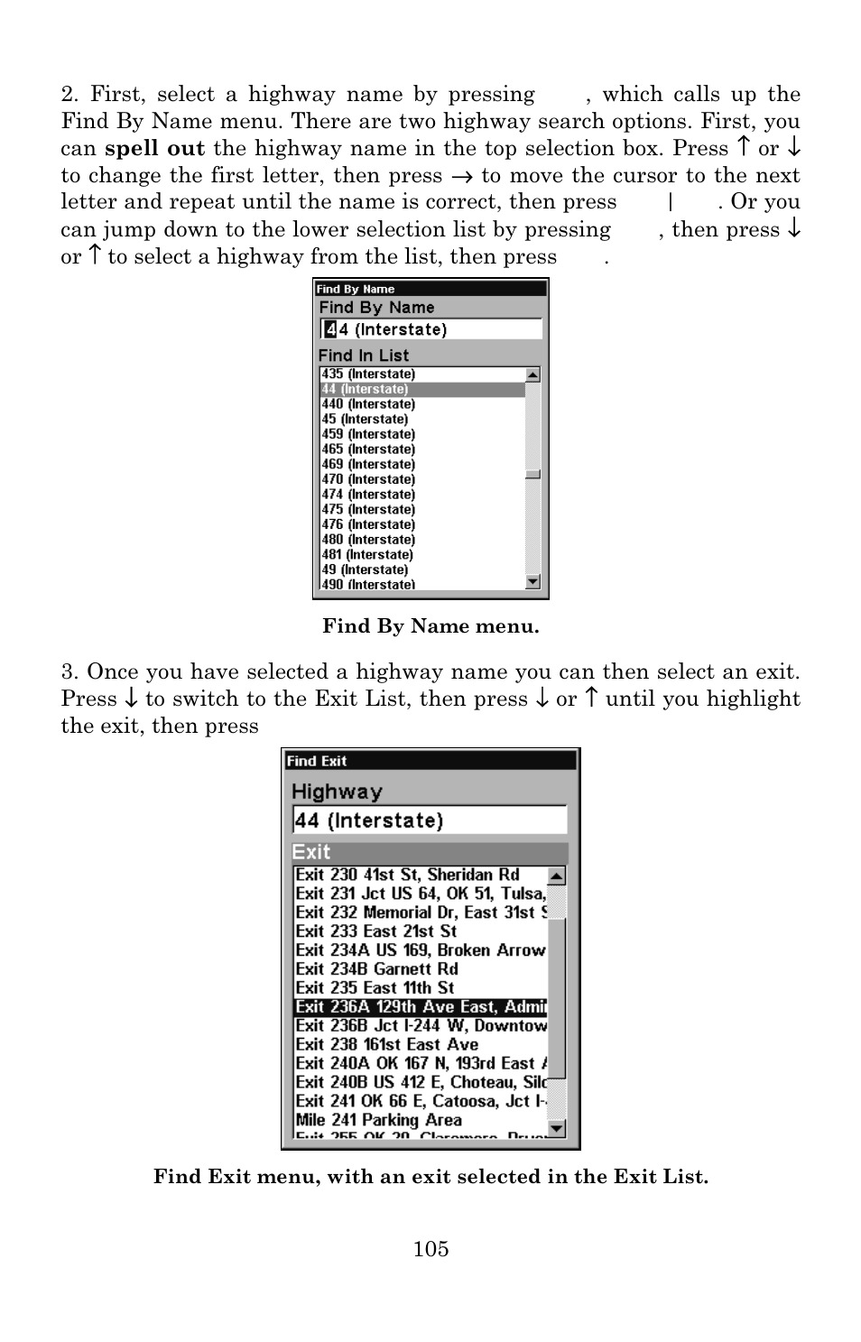 Eagle Electronics IntelliMap 640C User Manual | Page 111 / 136