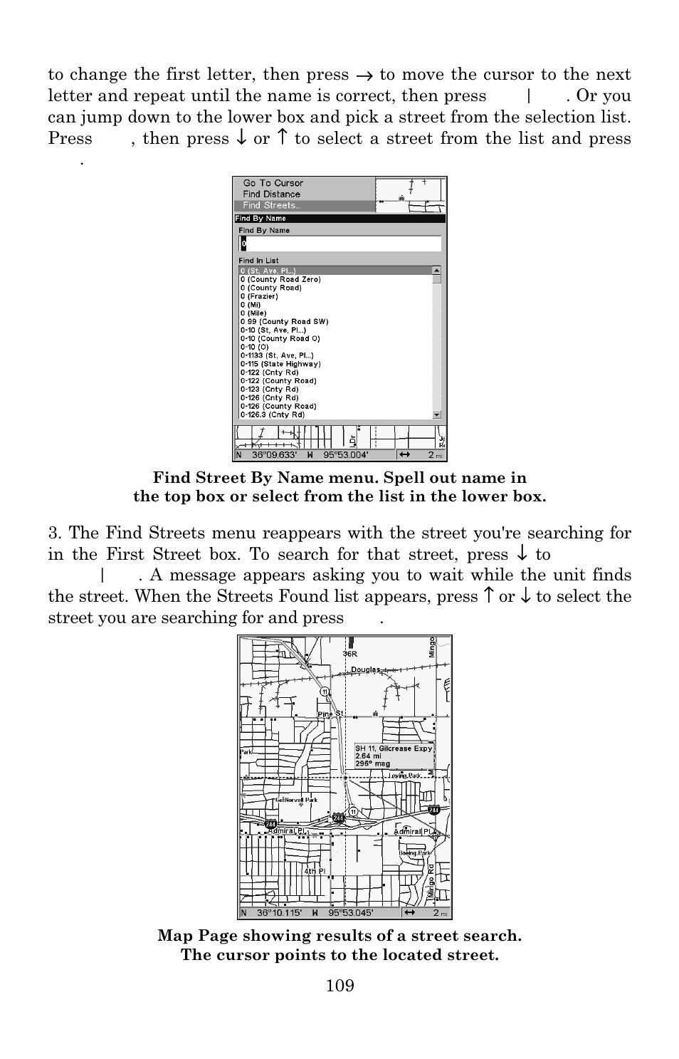 Eagle Electronics IntelliMap 640C User Manual | Page 115 / 136