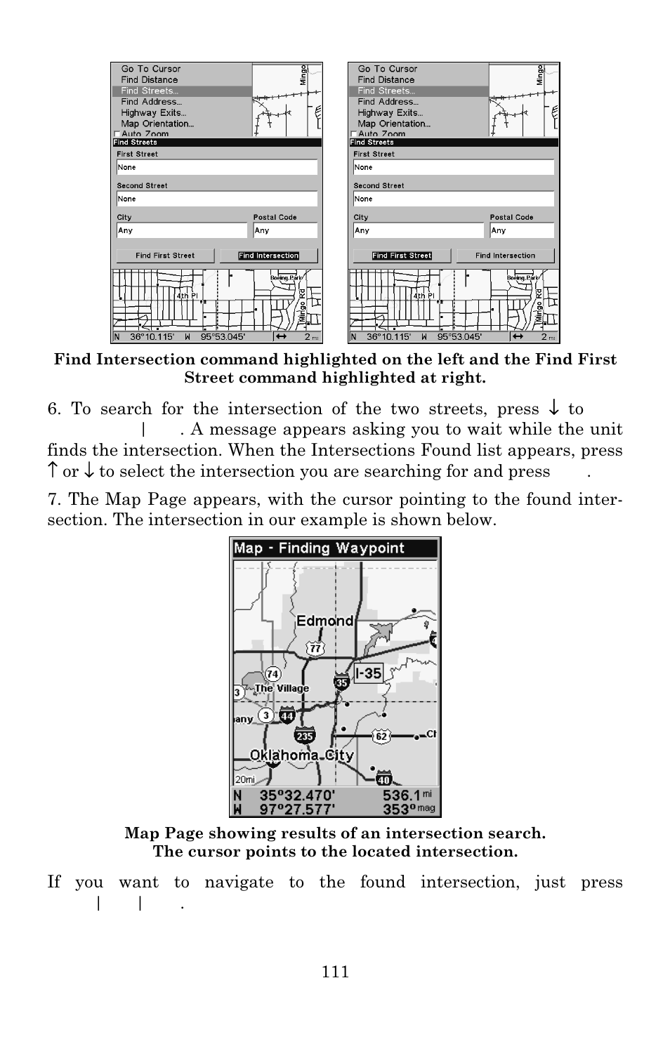 Eagle Electronics IntelliMap 640C User Manual | Page 117 / 136