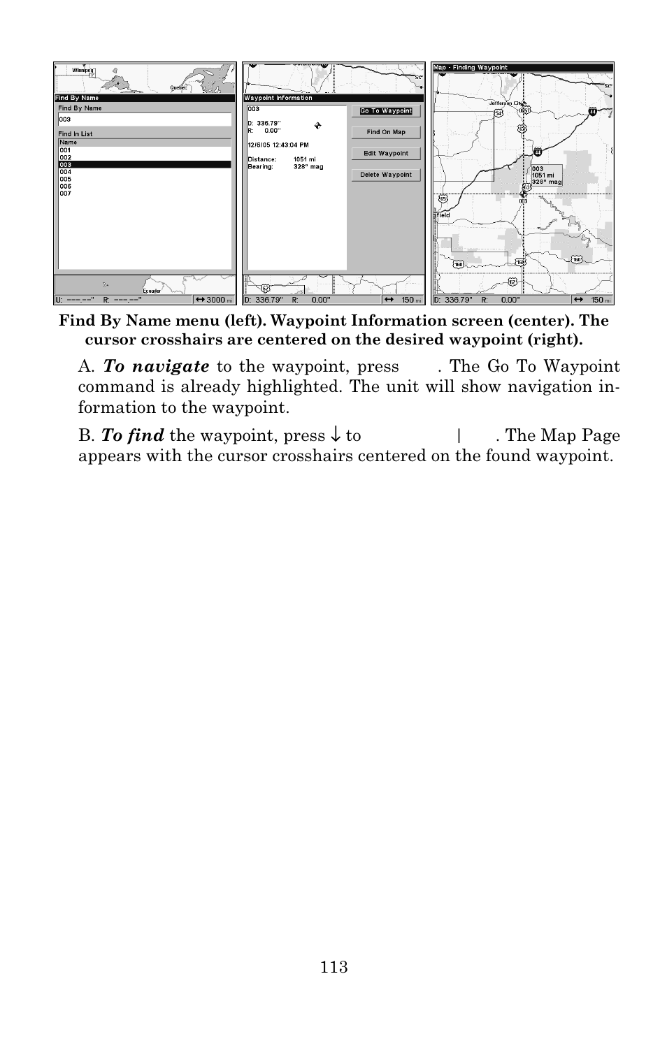 Eagle Electronics IntelliMap 640C User Manual | Page 119 / 136