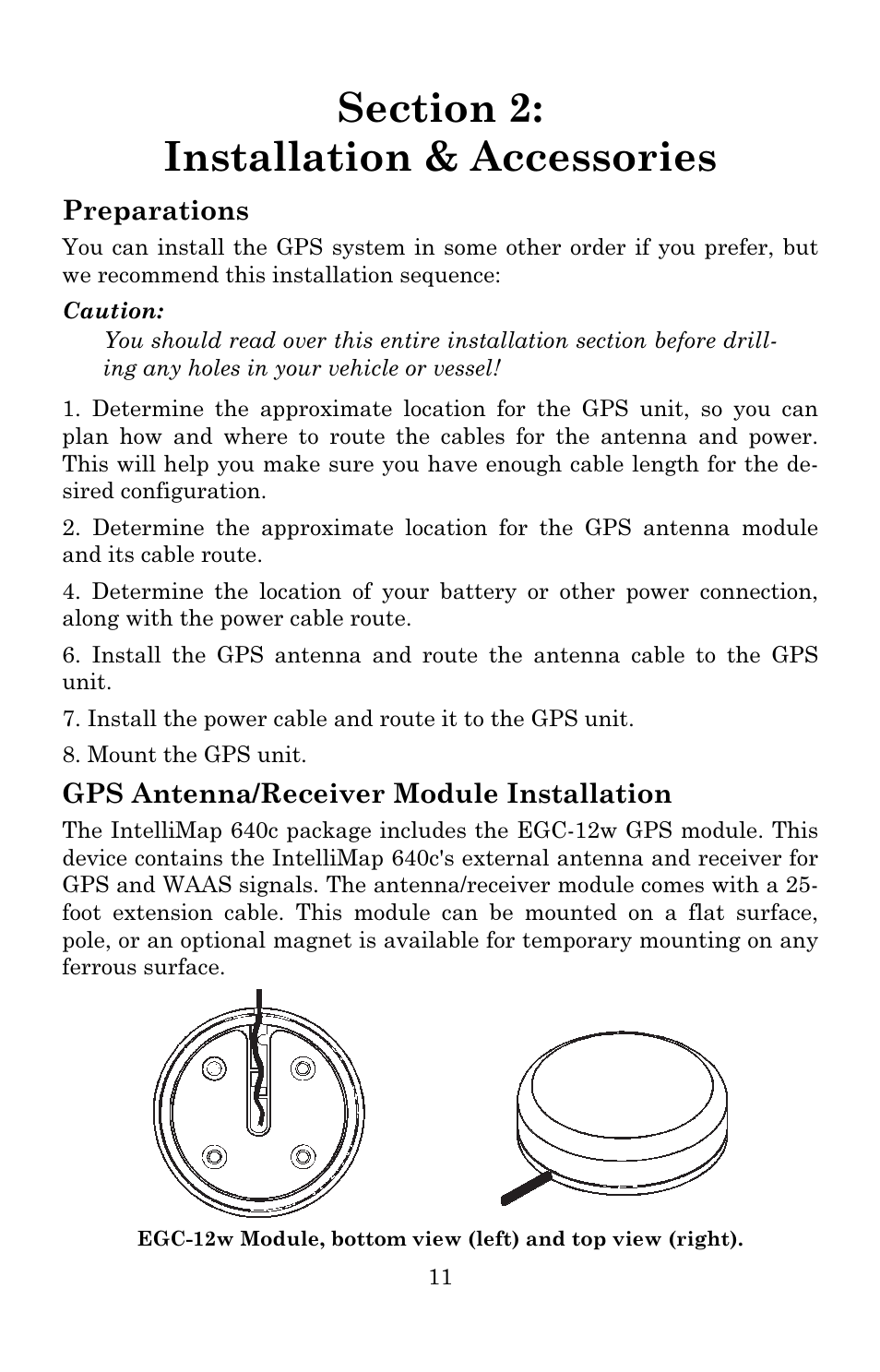 Eagle Electronics IntelliMap 640C User Manual | Page 17 / 136