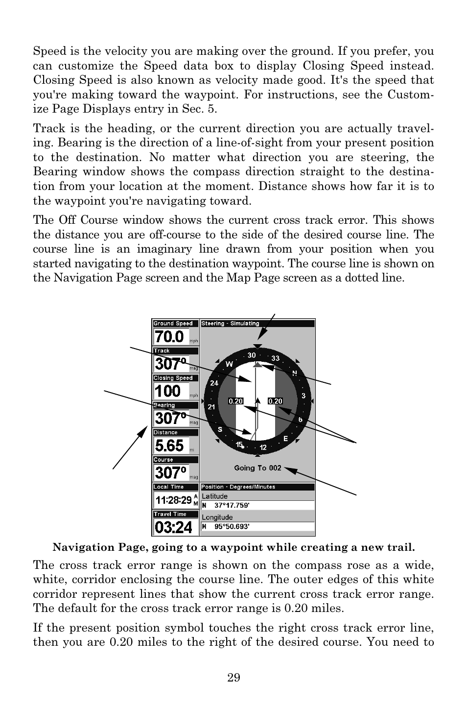 Eagle Electronics IntelliMap 640C User Manual | Page 35 / 136