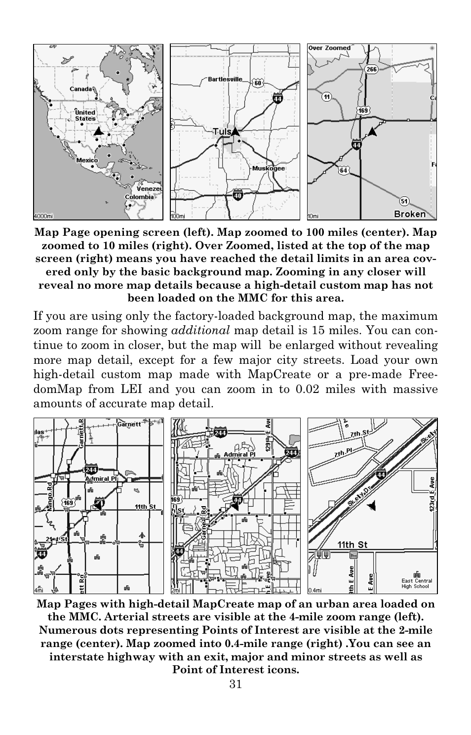 Eagle Electronics IntelliMap 640C User Manual | Page 37 / 136