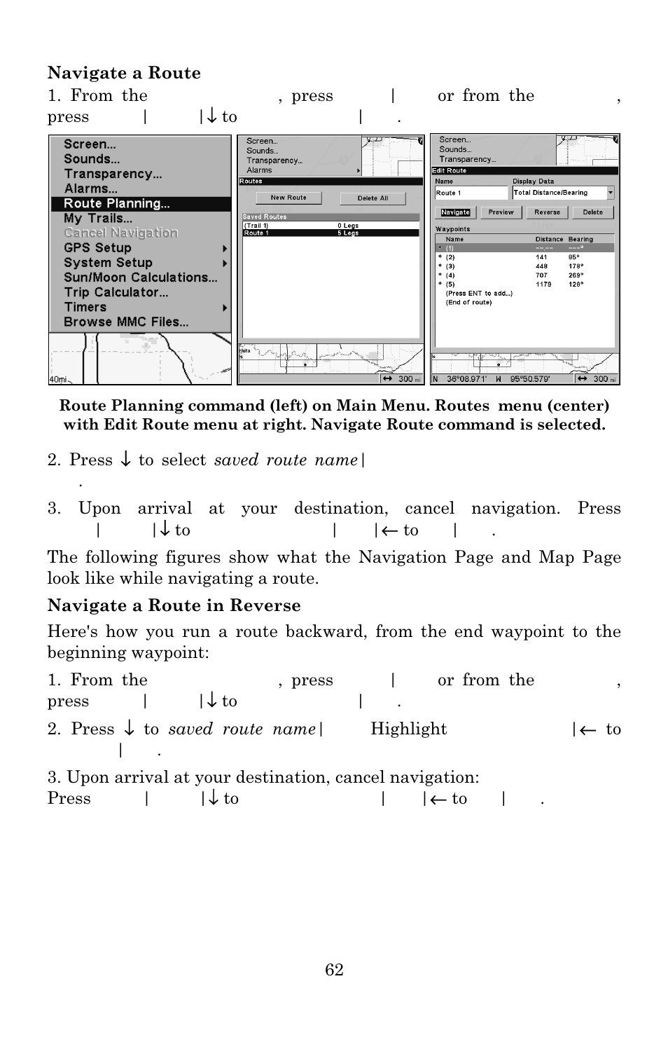 Eagle Electronics IntelliMap 640C User Manual | Page 68 / 136