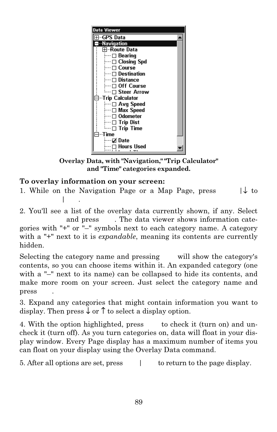 Eagle Electronics IntelliMap 640C User Manual | Page 95 / 136