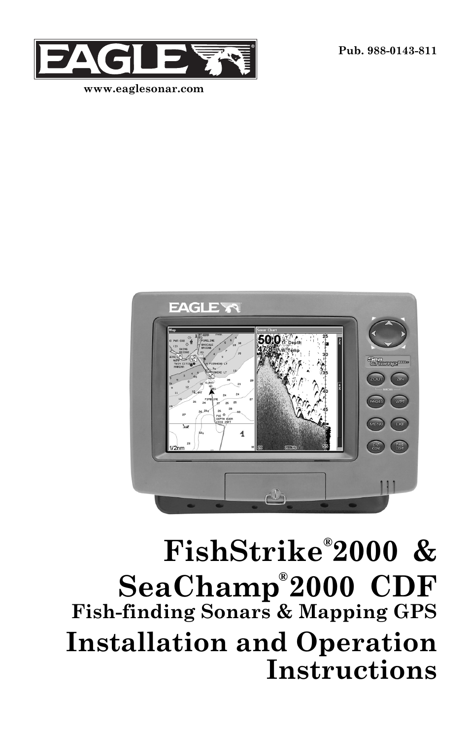 Eagle Electronics SeaChamp 2000 User Manual | 200 pages