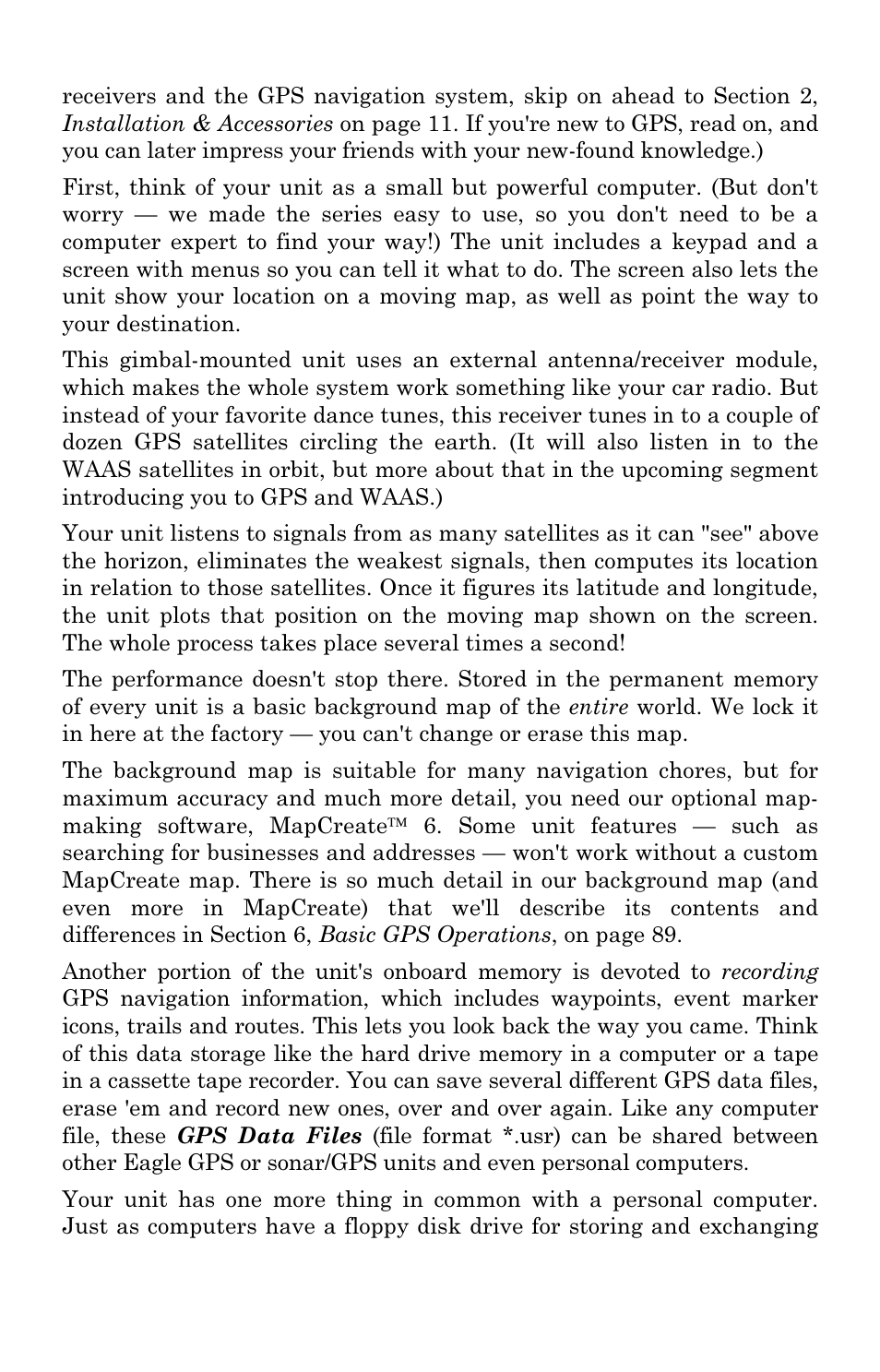 Eagle Electronics SeaChamp 2000 User Manual | Page 14 / 200