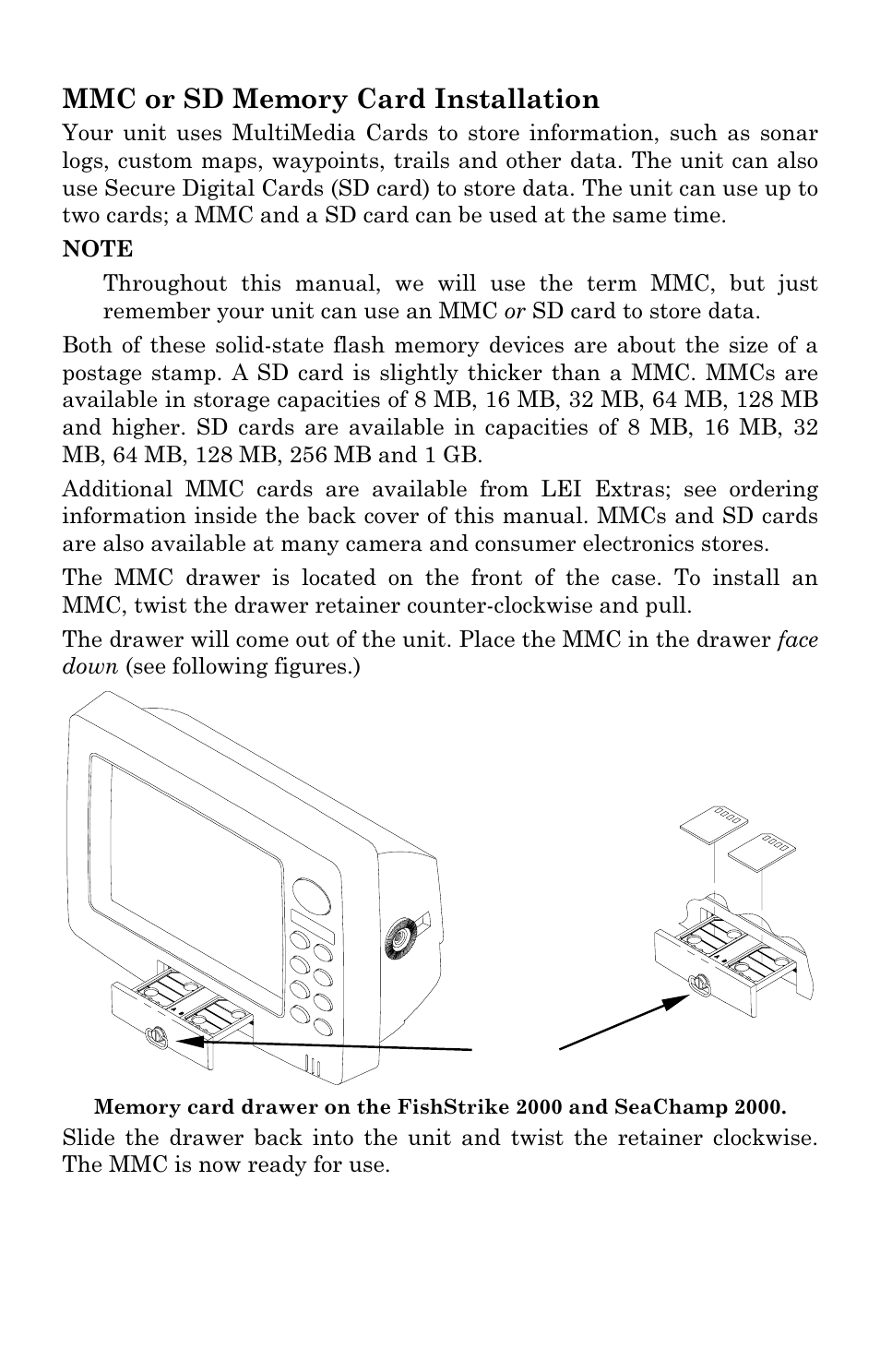 Eagle Electronics SeaChamp 2000 User Manual | Page 44 / 200