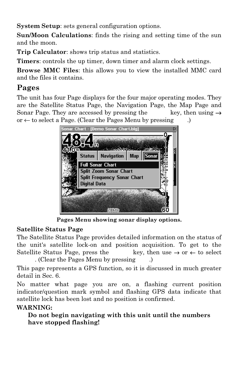 Pages | Eagle Electronics SeaChamp 2000 User Manual | Page 50 / 200