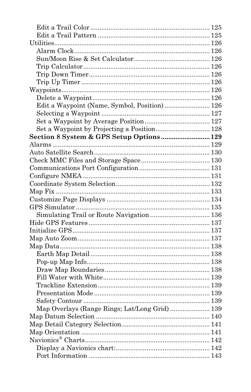 Eagle Electronics SeaChamp 2000 User Manual | Page 6 / 200