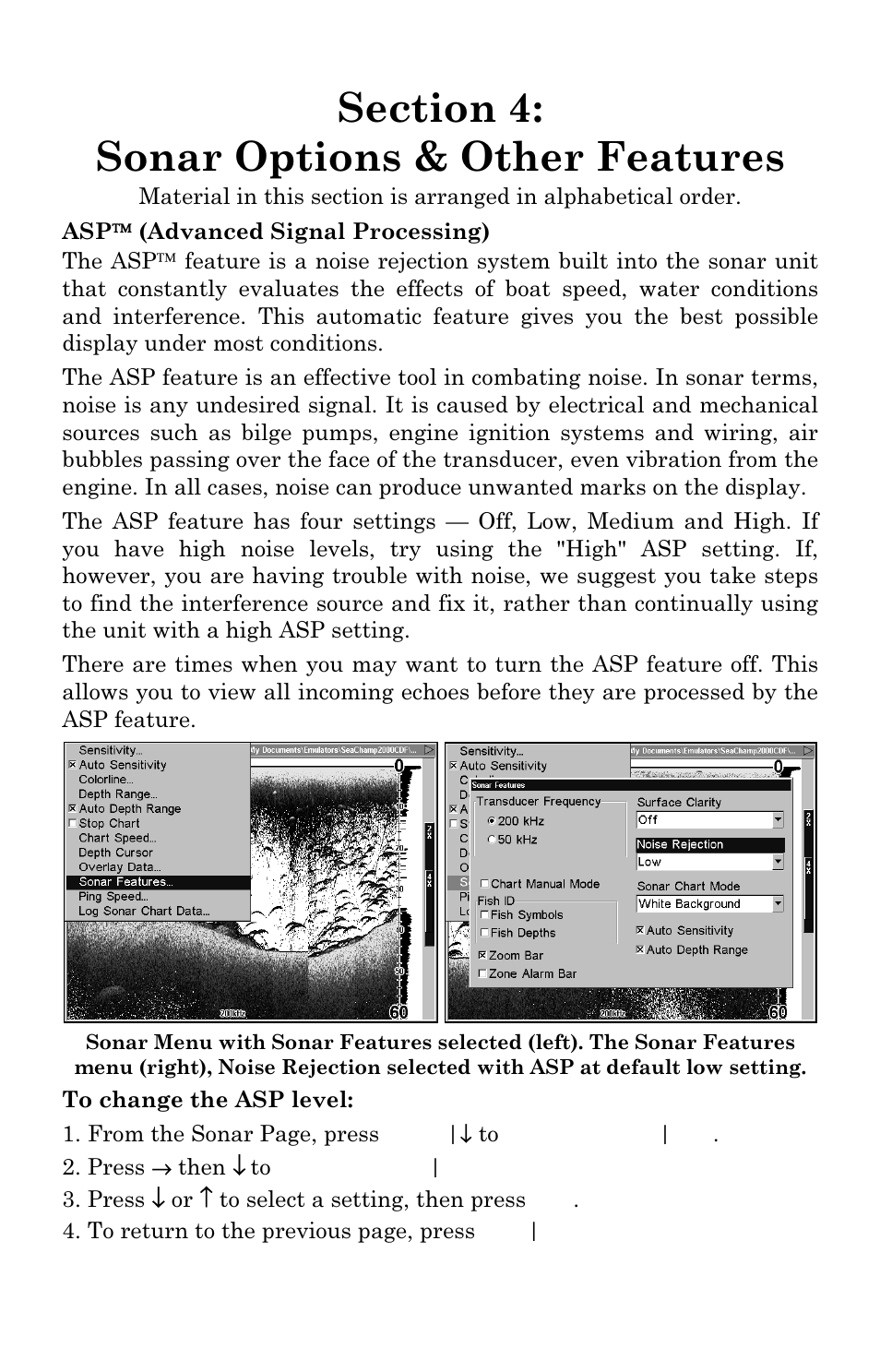 Eagle Electronics SeaChamp 2000 User Manual | Page 61 / 200