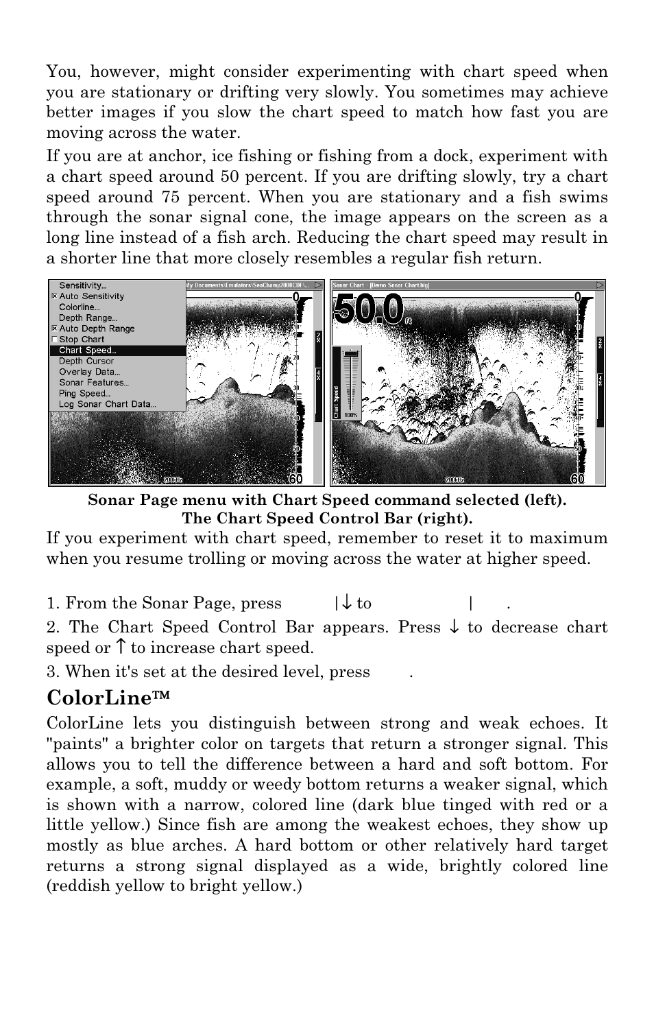 Colorline | Eagle Electronics SeaChamp 2000 User Manual | Page 65 / 200