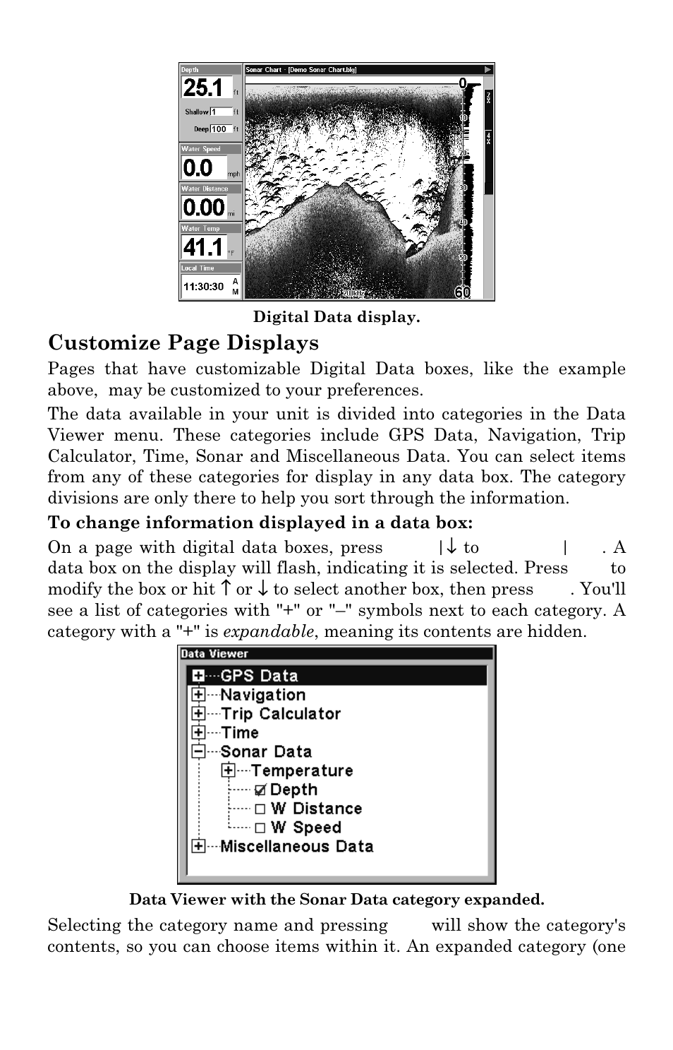 Customize page displays | Eagle Electronics SeaChamp 2000 User Manual | Page 87 / 200