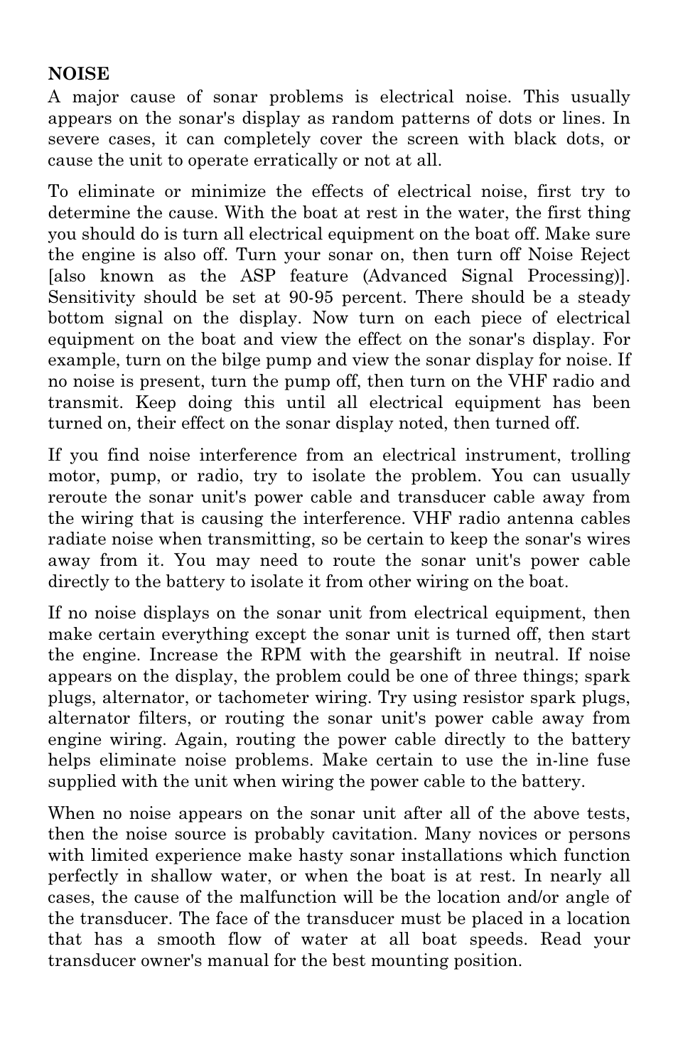 Eagle Electronics SeaChamp 2000 User Manual | Page 95 / 200