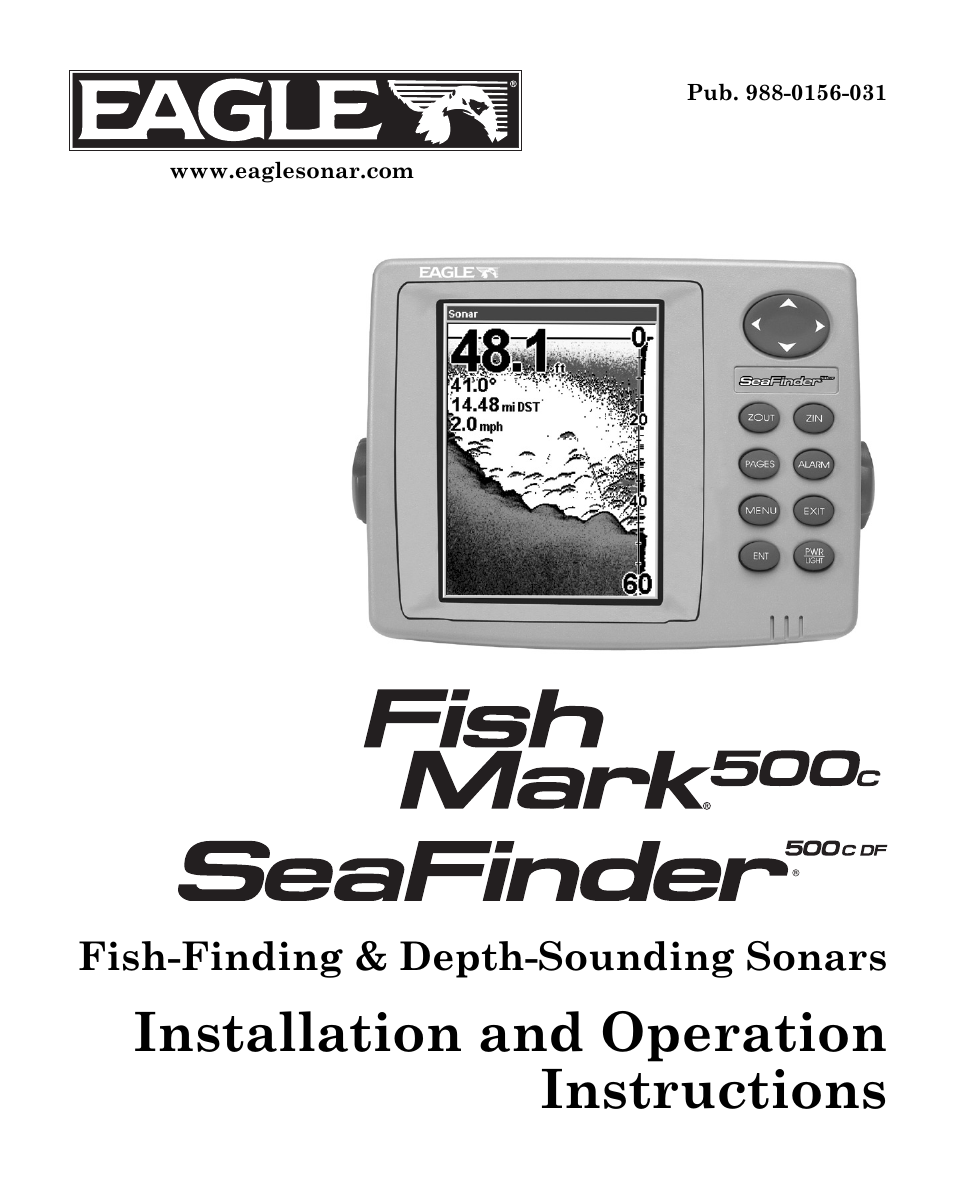 Eagle Electronics FISH MARK 500CDF User Manual | 112 pages