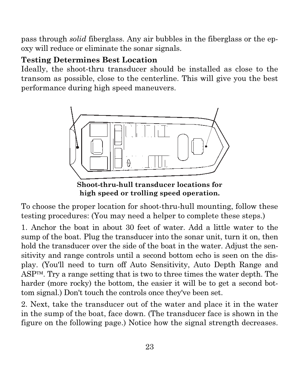 Eagle Electronics FISH MARK 500CDF User Manual | Page 29 / 112