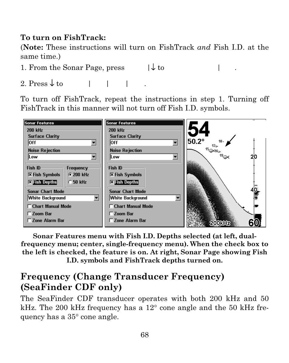 Eagle Electronics FISH MARK 500CDF User Manual | Page 74 / 112