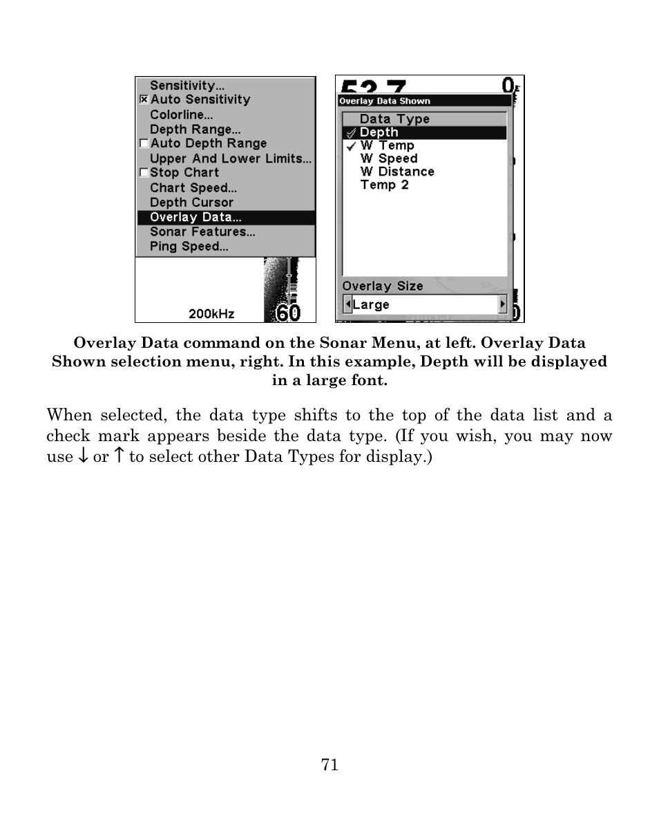 Eagle Electronics FISH MARK 500CDF User Manual | Page 77 / 112