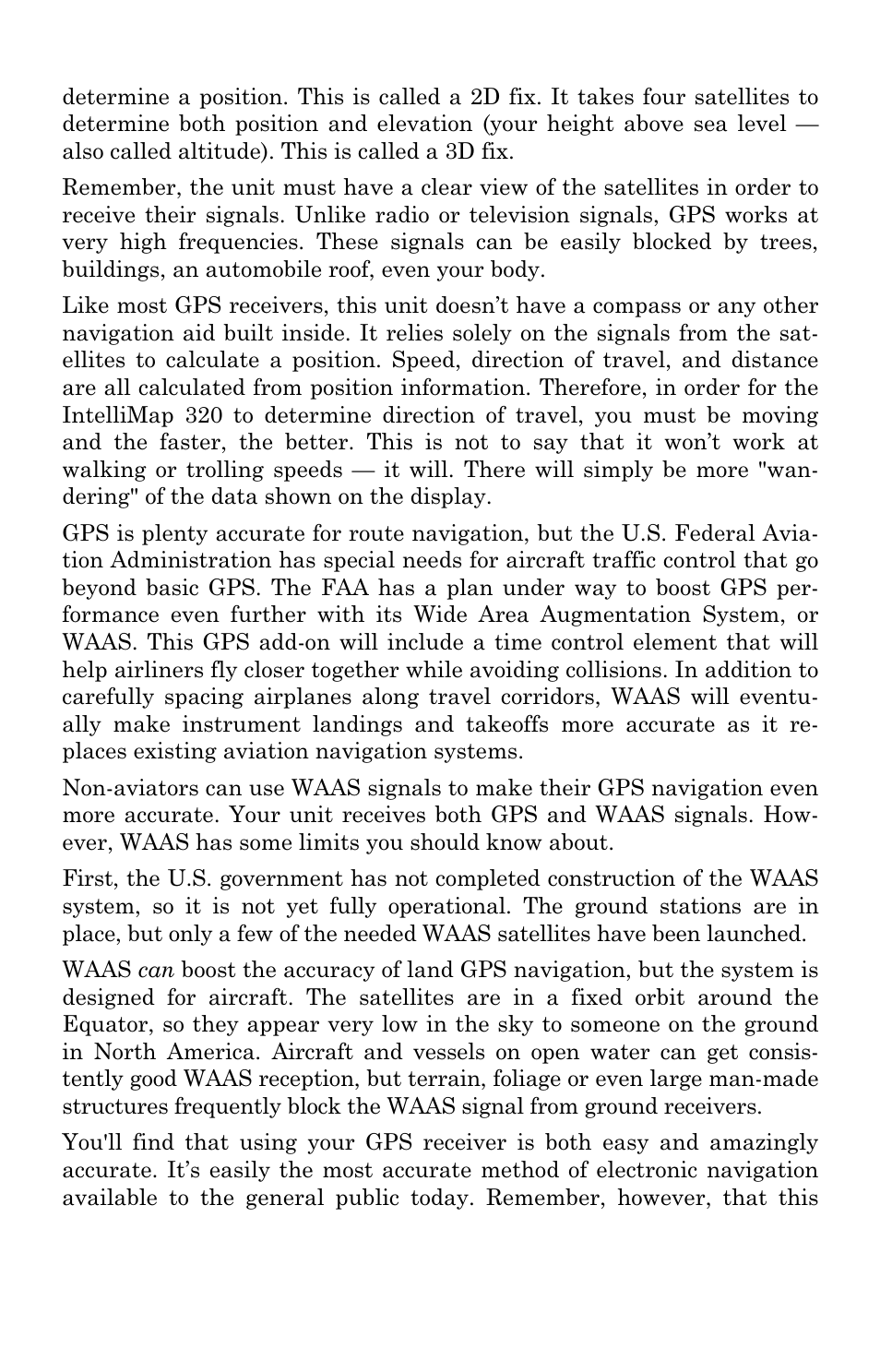 Eagle Electronics IntelliMap 320 User Manual | Page 13 / 128