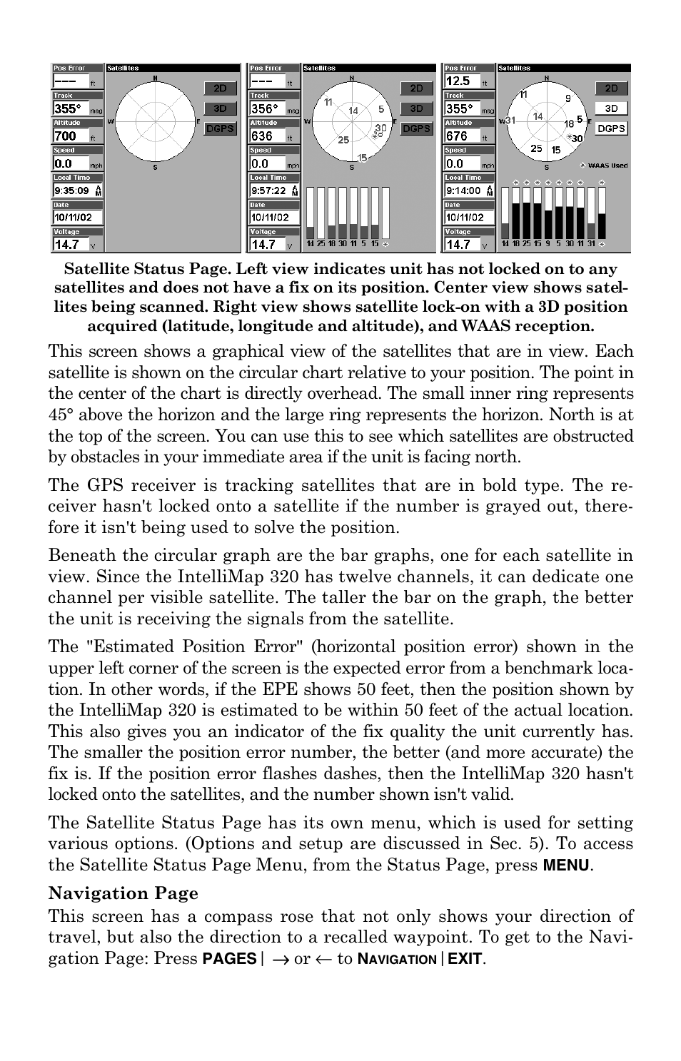 Eagle Electronics IntelliMap 320 User Manual | Page 31 / 128