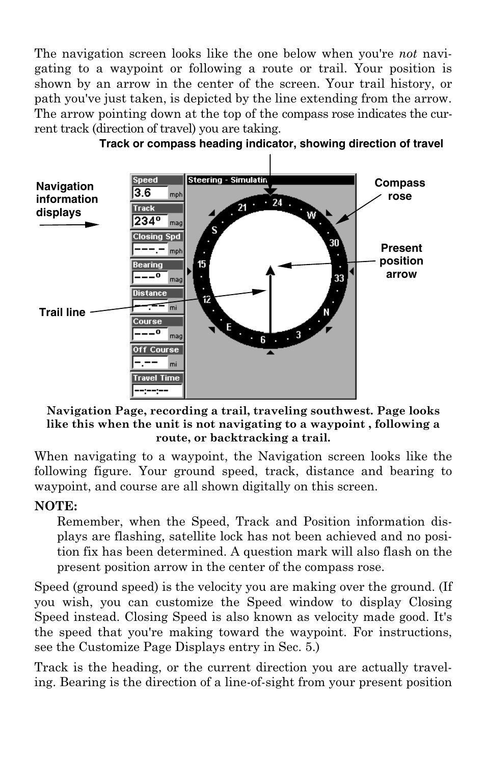 Eagle Electronics IntelliMap 320 User Manual | Page 32 / 128