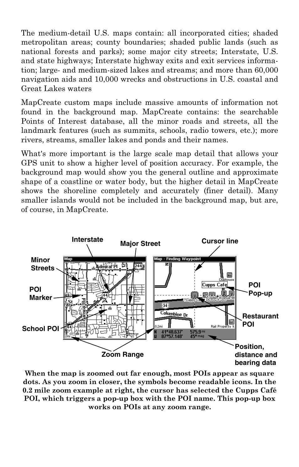 Eagle Electronics IntelliMap 320 User Manual | Page 36 / 128