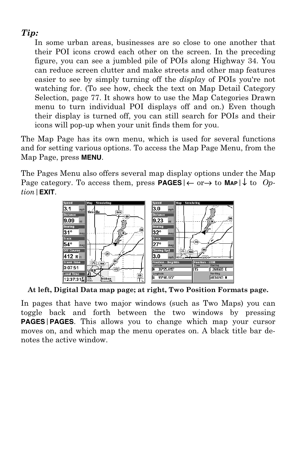 Eagle Electronics IntelliMap 320 User Manual | Page 37 / 128