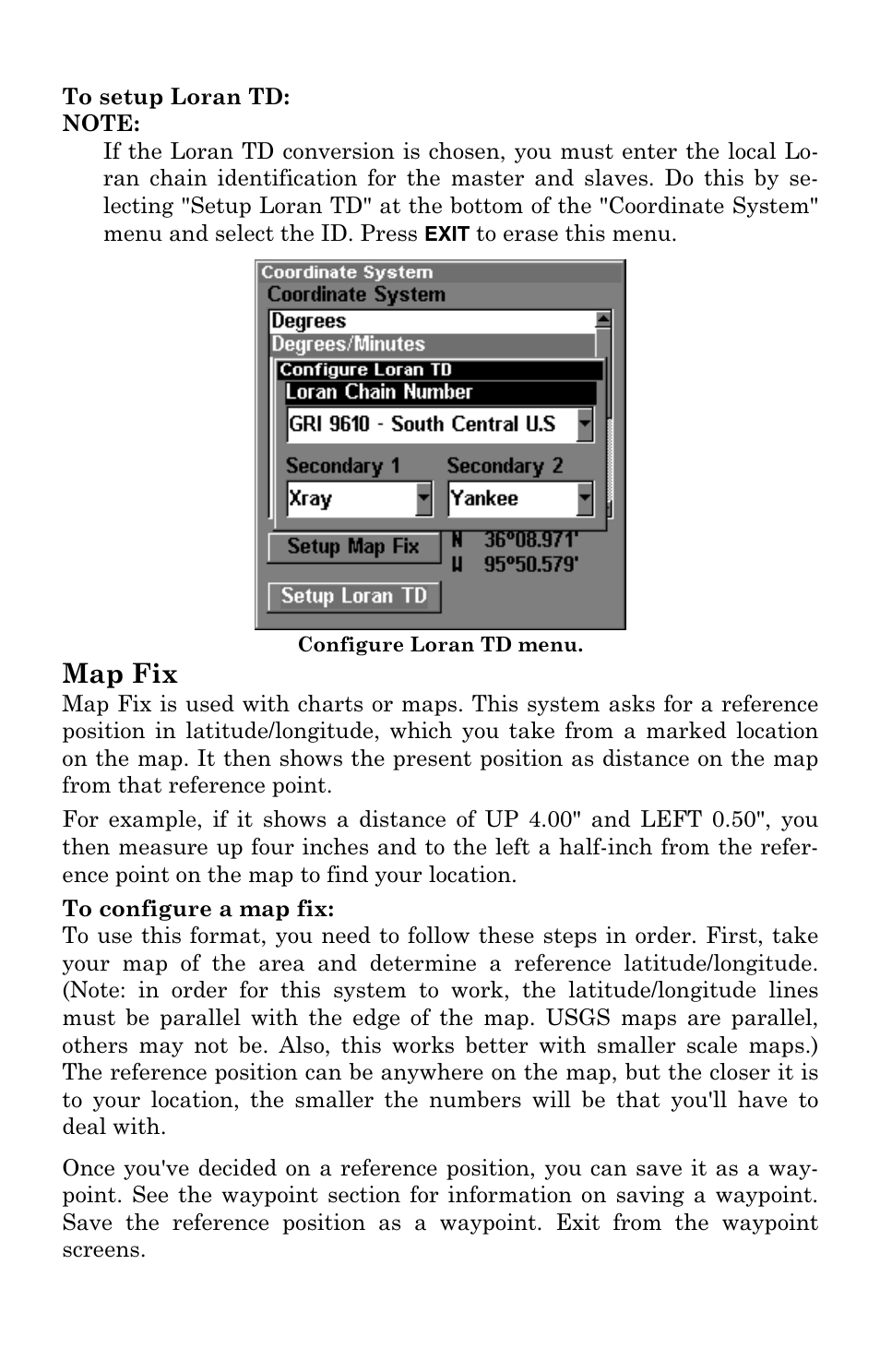 Map fix | Eagle Electronics IntelliMap 320 User Manual | Page 77 / 128