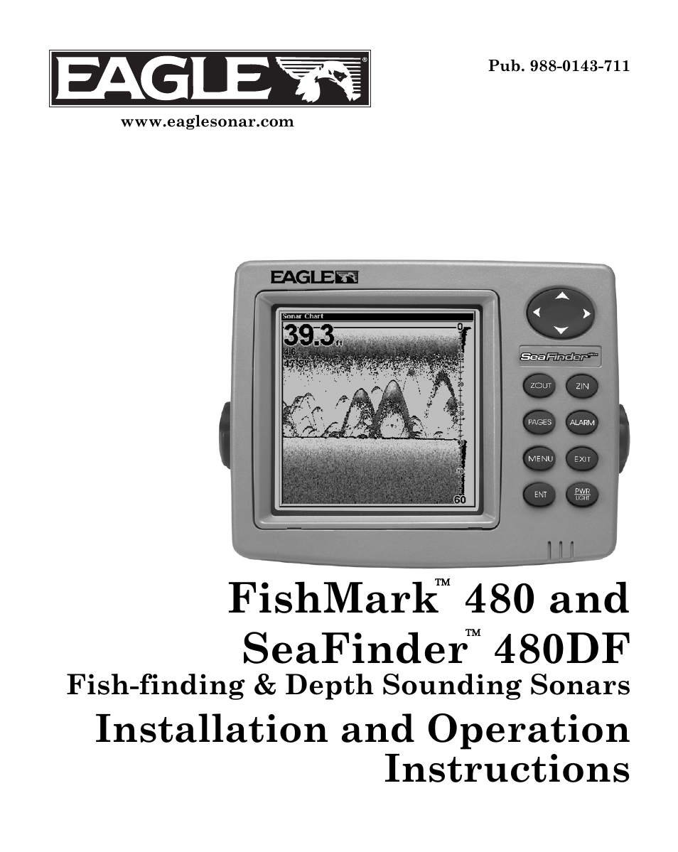 Eagle Electronics SeaFinder 480DF User Manual | 96 pages