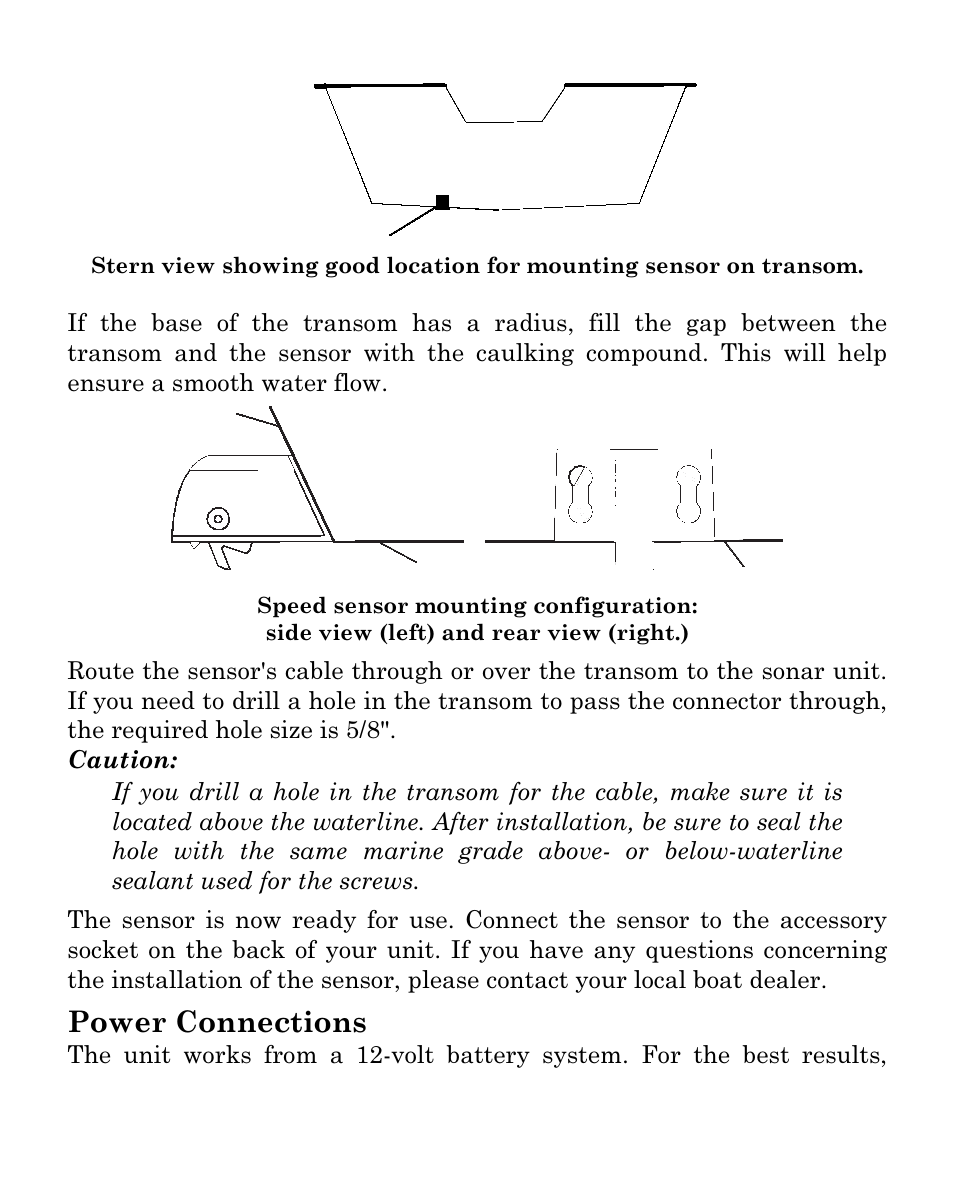 Power connections | Eagle Electronics SeaFinder 480DF User Manual | Page 30 / 96