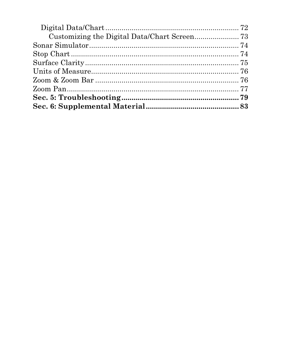 Eagle Electronics SeaFinder 480DF User Manual | Page 5 / 96