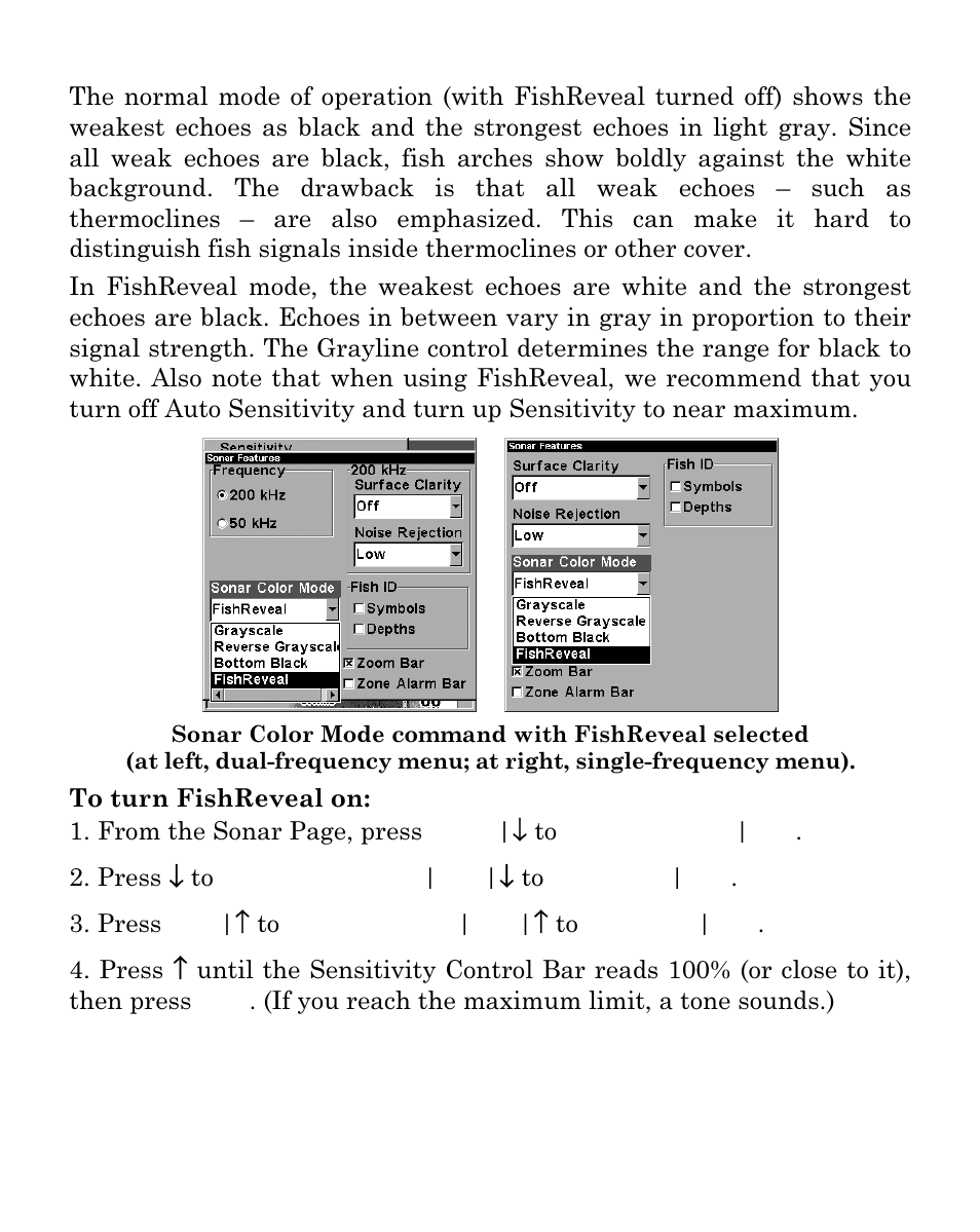 Eagle Electronics SeaFinder 480DF User Manual | Page 62 / 96