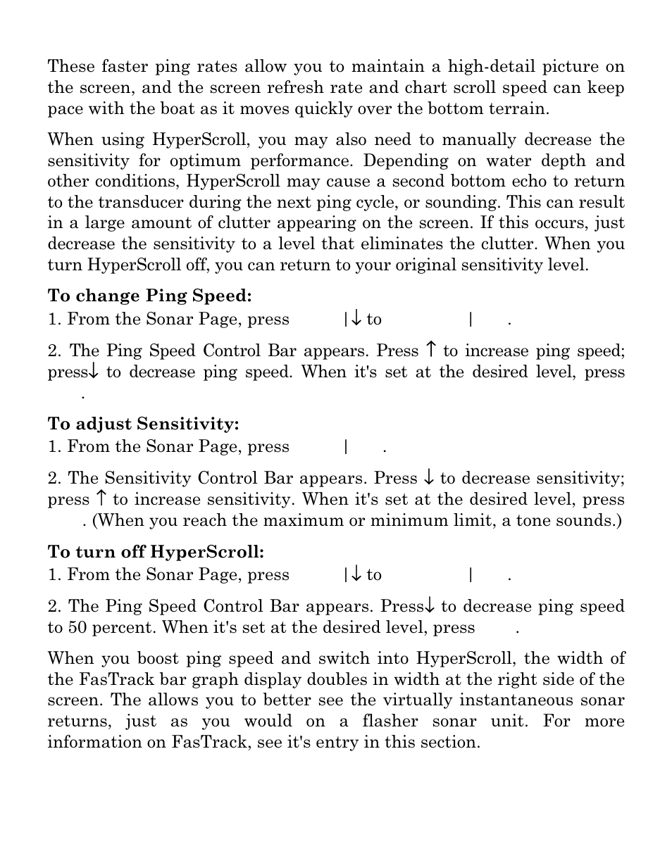 Eagle Electronics SeaFinder 480DF User Manual | Page 69 / 96