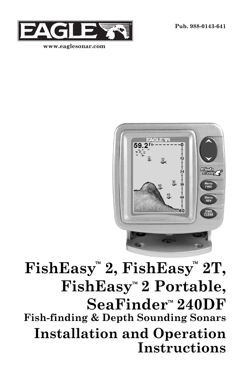 Eagle Electronics FISHEASY 2T User Manual | 68 pages