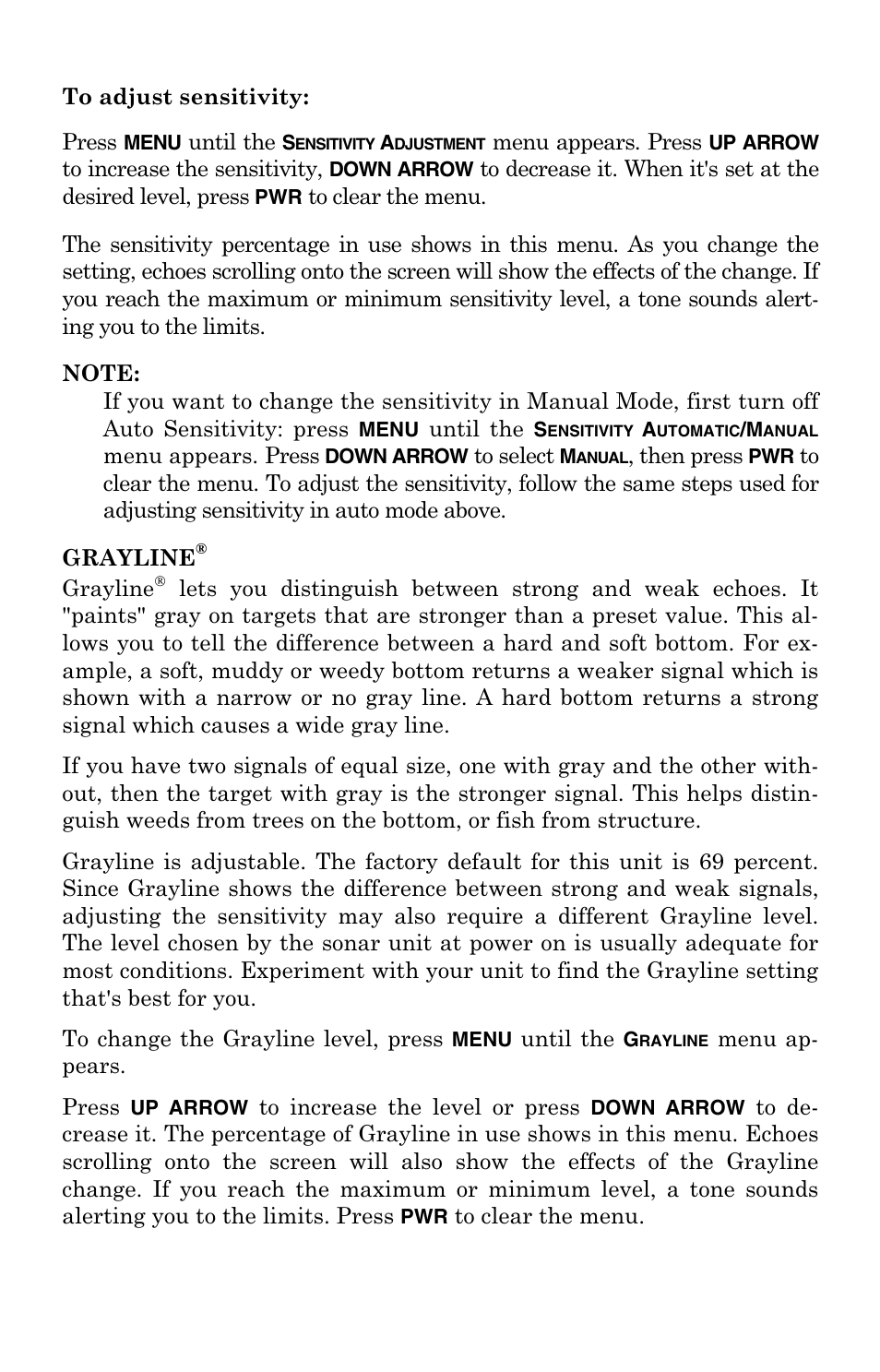 Eagle Electronics FISHEASY 2T User Manual | Page 41 / 68