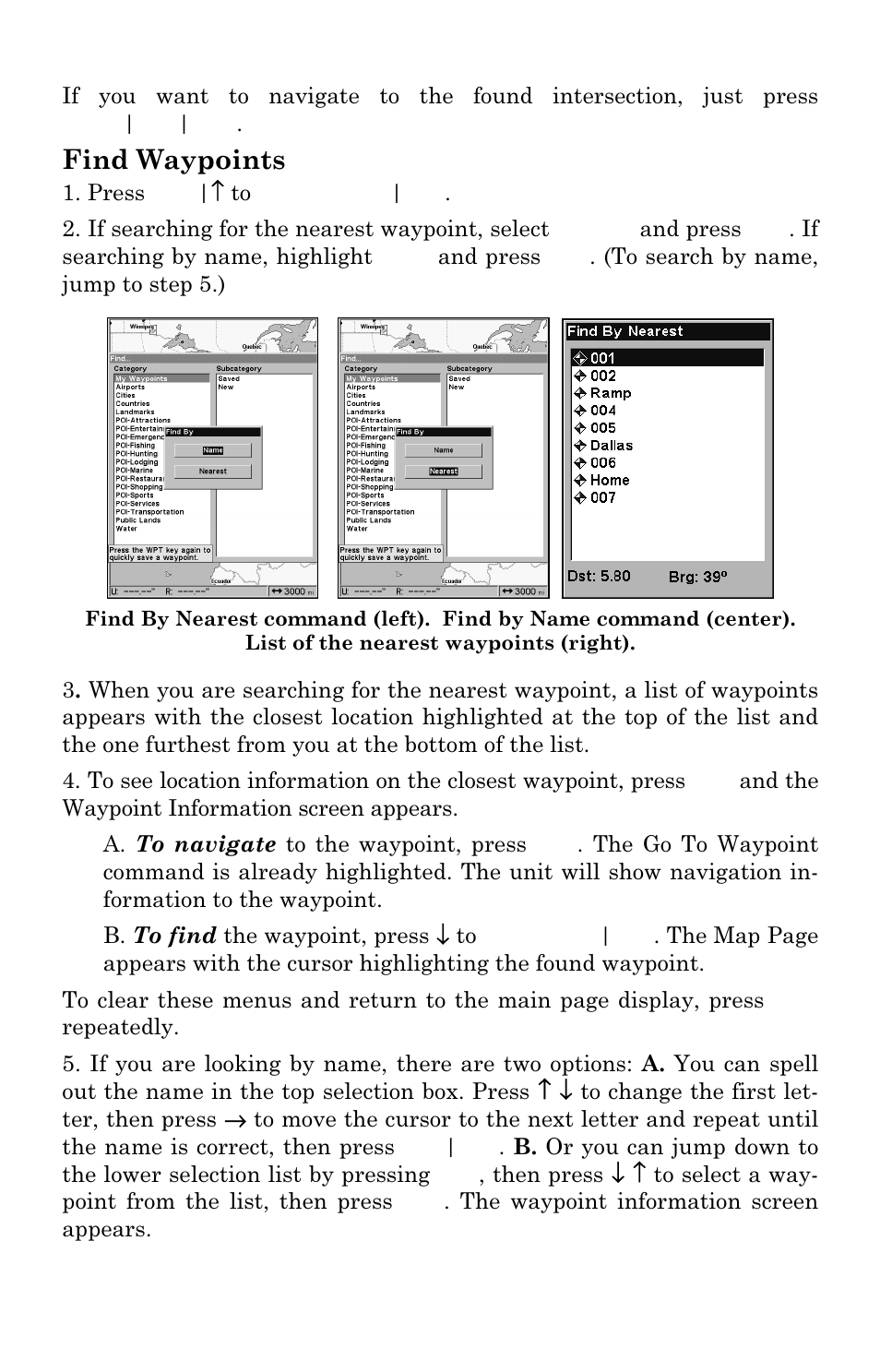 Find waypoints | Eagle Electronics FishElite User Manual | Page 180 / 196