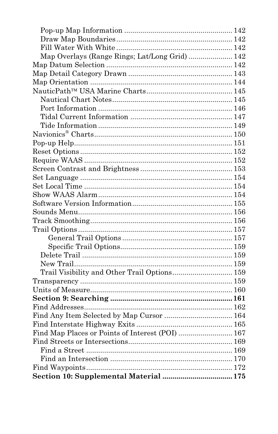 Eagle Electronics FishElite User Manual | Page 7 / 196