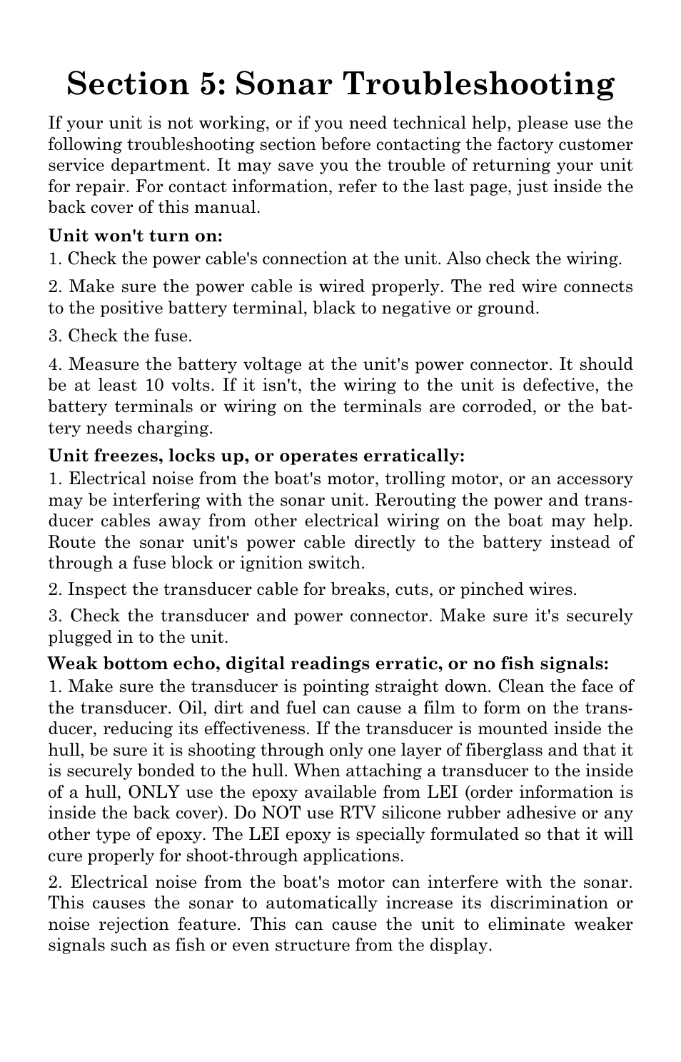 Eagle Electronics FishElite User Manual | Page 91 / 196