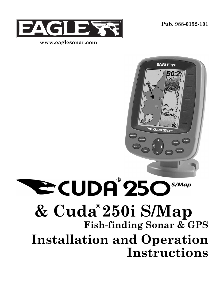 Eagle Electronics Cuda 250i User Manual | 172 pages