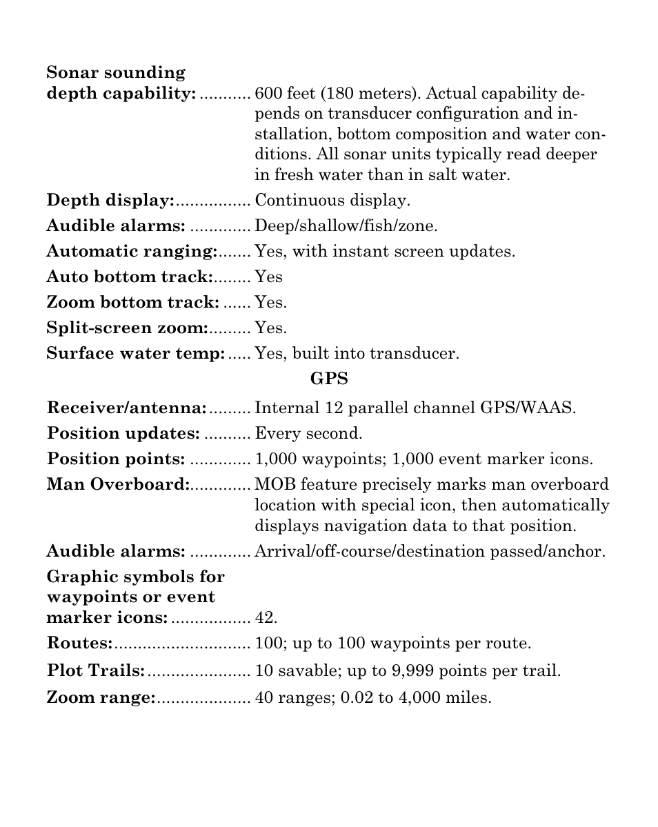 Eagle Electronics Cuda 250i User Manual | Page 12 / 172